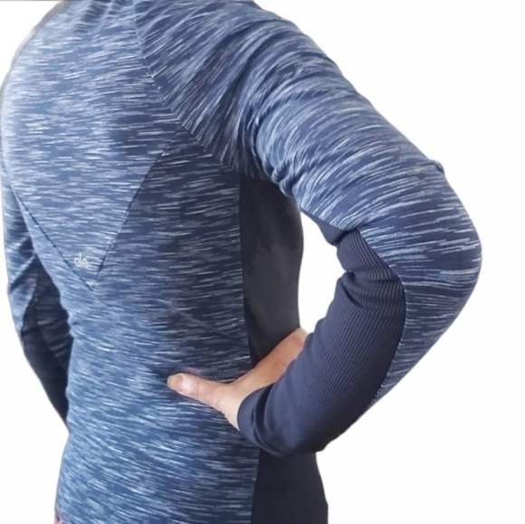 ALO Yoga Elite Jacket . Rich NAVY/Space DYE. - Picture 10 of 16